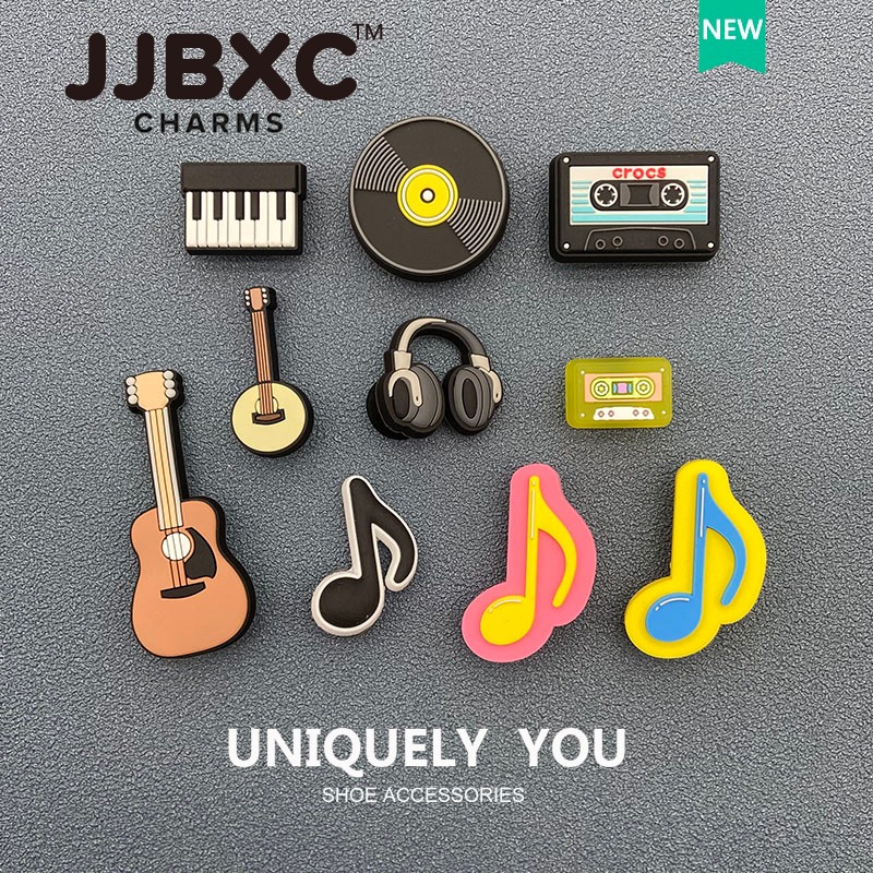 JJBXC Charm phụ kiện dép - JJBXC Charm Quyến Rũ - Phụ Kiện Giày Nhạc Cụ ...