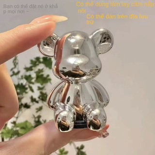 Nắp nồi thông dụng nắp nồi hạt trên đỉnh Nắp nồi thủy tinh mạ điện gấu bạo lực đồ trang trí phòng khách sáng tạo thủ công VVVB