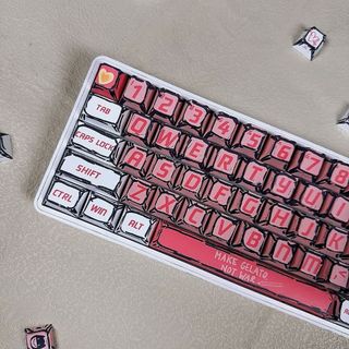 Comic Wind Sweetheart Keycaps PBT Dye-sub Cherry Profile Keycap Custom Keycaps Tương thích với Cherry Gateron MX Switch