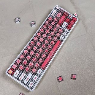Comic Wind Sweetheart Keycaps PBT Dye-sub Cherry Profile Keycap Custom Keycaps Tương thích với Cherry Gateron MX Switch