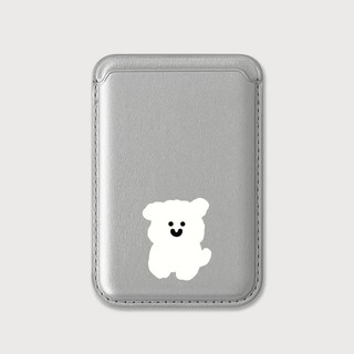 Hộp đựng thẻ ví họa tiết chó con dễ thương cho iPhone 11pro 13 12 15pro 15promax 14 14promax 14pro 16 16plus 16Promax