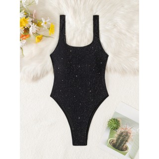 Đồ Bơi Nữ Màu Trơn Sáng Một Mảnh Lưng Rỗng Ra Một Mảnh Bikini Bộ Đồ Tắm