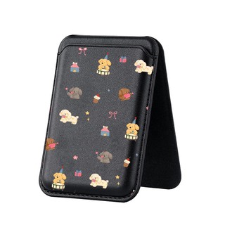 Nhạc Cụ Họa Tiết Chó Đứng Ví Đựng Thẻ Cho iPhone 15pro 15promax 14 14promax 14promax 14pro 16 16 plus 16 Pro Max