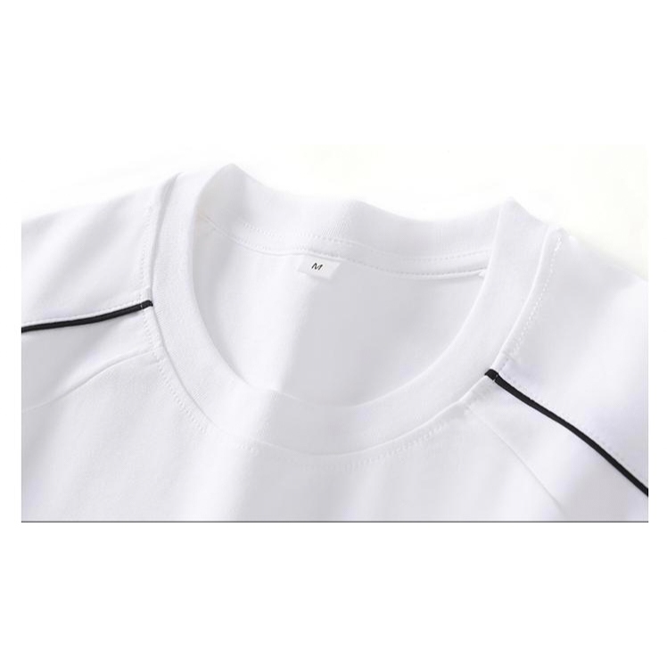 Áo thun nam tay ngắn trơn cỡ lớn: Áo thun Cotton cổ tròn M-3XL