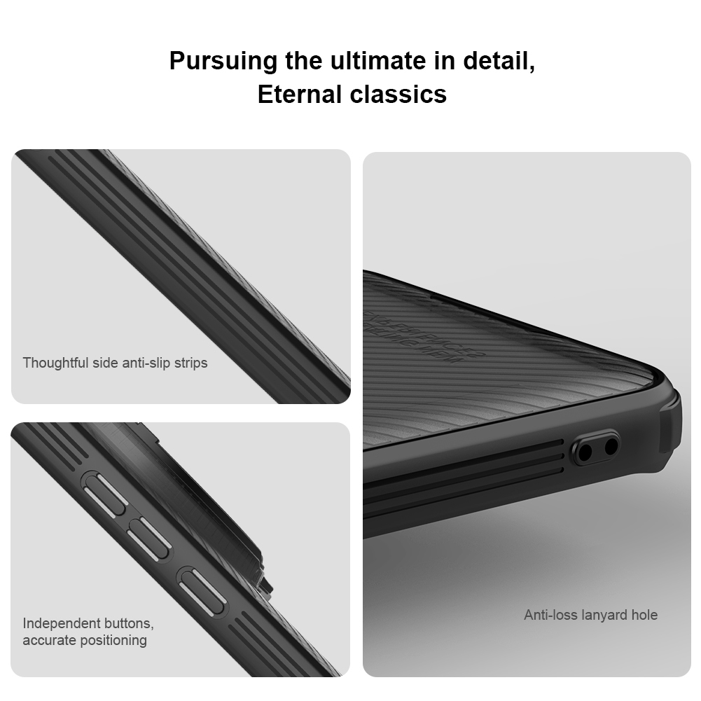 Nillkin Cho Xiaomi 15 Ultra Camshield ProP PC TPU Chống Sốc Từ Bảo Vệ Ống Kính Máy Ảnh Chân Đế Ốp Lưng Cứng Vỏ Điện Thoại Vỏ