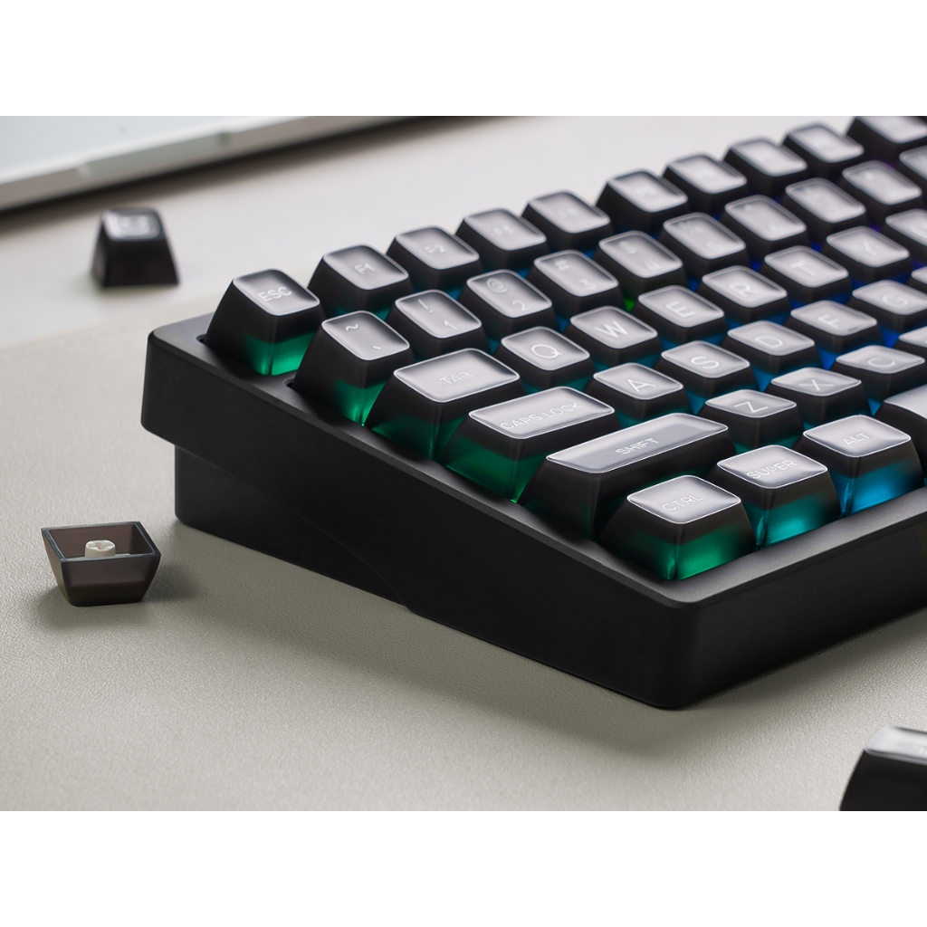 Pbt Black Jade Keycap, 140 Phím Double Shot SA Profile Bộ Mũ Chìa Khóa Tối Giản Cho Cherry MX Switch Bàn Phím Cơ | BigBuy360 - bigbuy360.vn