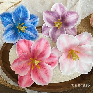 Drejew Không Khí Khói Vải Hoa Kẹp Tóc Nhỏ Tươi Phong Cách Ngày Lễ Mỏ Vịt Kẹp Thời Trang Ngọt Ngào Kẹp Phụ Kiện Tóc Nữ