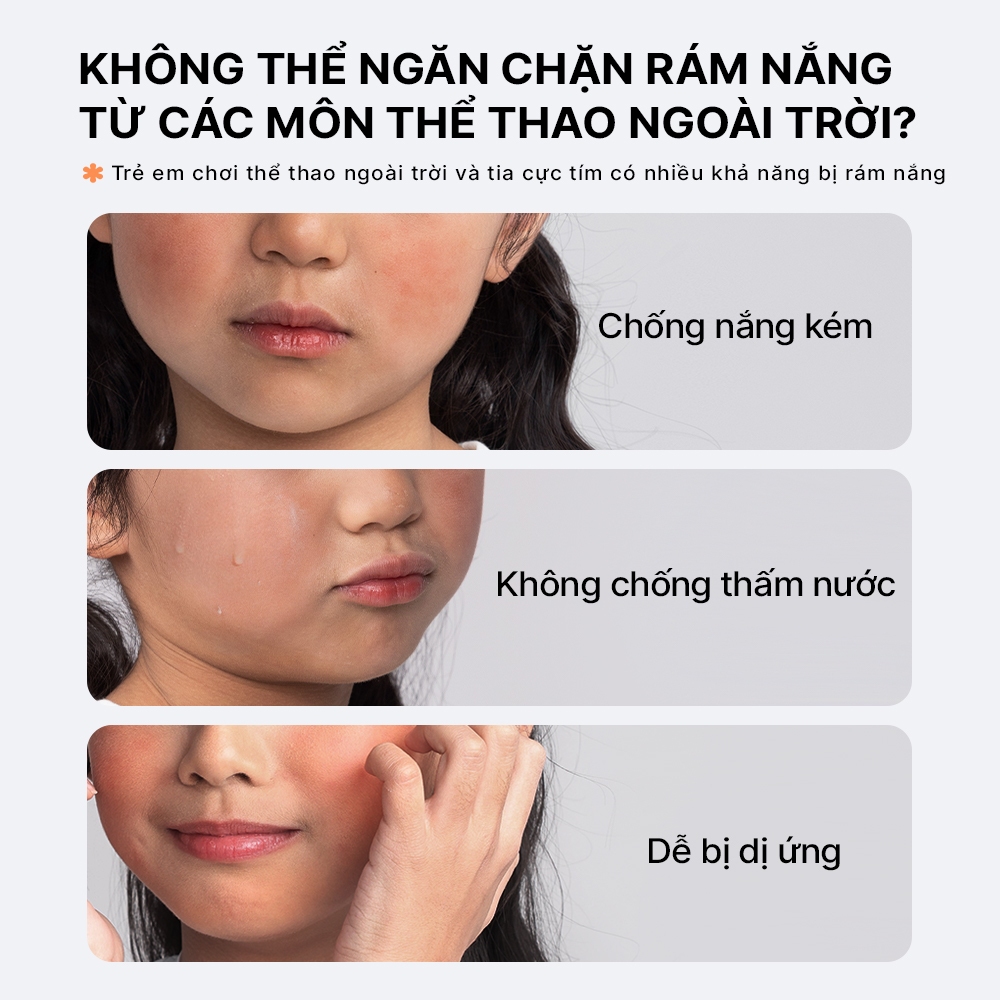 Hi!papa Kem Chống Nắng Cho Bé Dịu Nhẹ Cho Trẻ Em SPF50+/PA++++ Da Nhạy Cảm Dưỡng Ẩm An Toàn, Bảo Vệ Tia UVA/UVB 30g