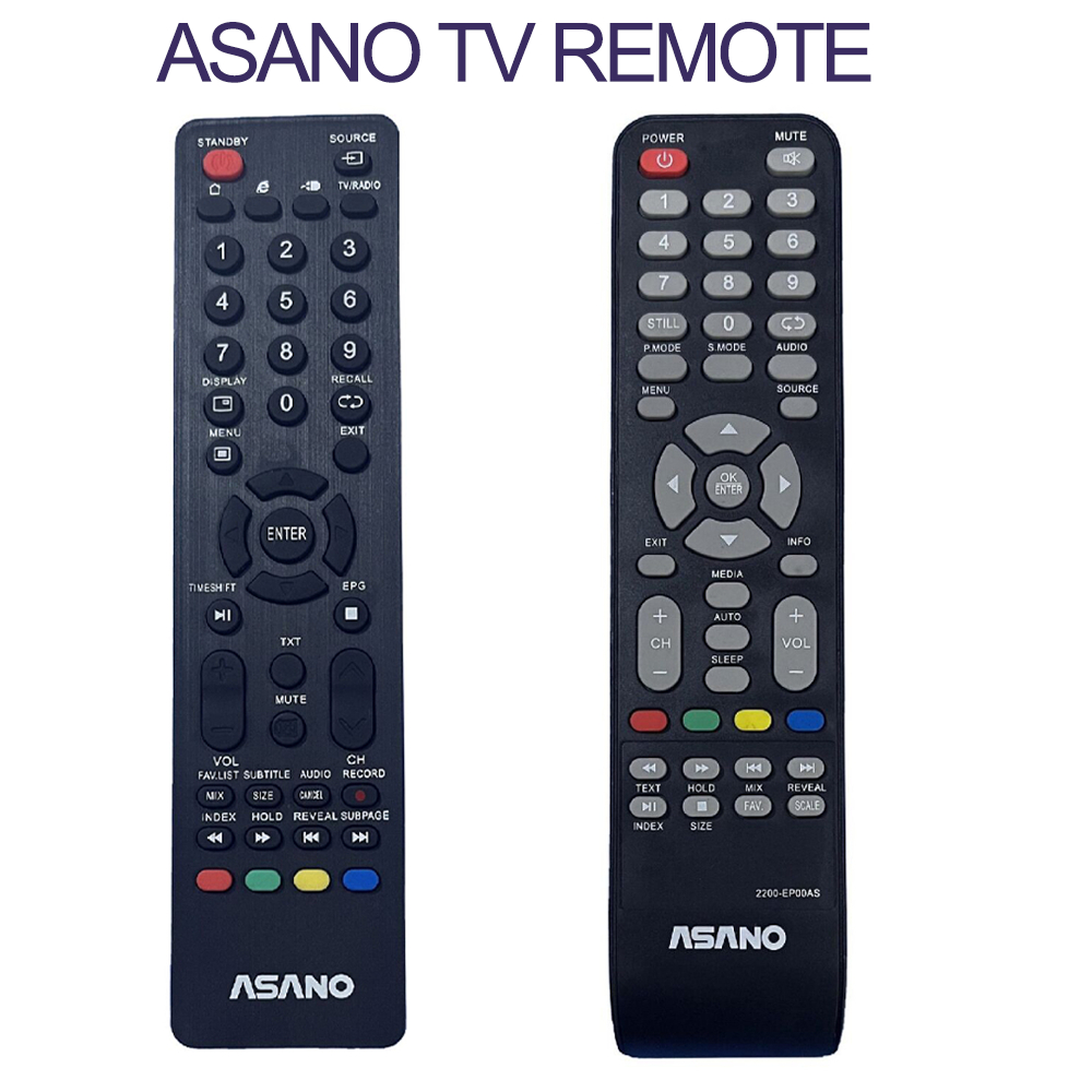 [Nilank] Chính hãng100% Điều khiển ASANO Smart TIVI Remote 2200-EPOOAS ...