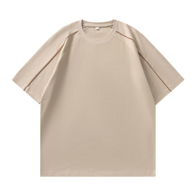 Áo thun nam tay ngắn trơn cỡ lớn: Áo thun Cotton cổ tròn M-3XL