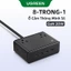Bảng cắm ổ cắm UGREEN S6 Magic Cube với bảng cắm đa chức năng USB Trạm sạc máy tính để bàn đa cổng