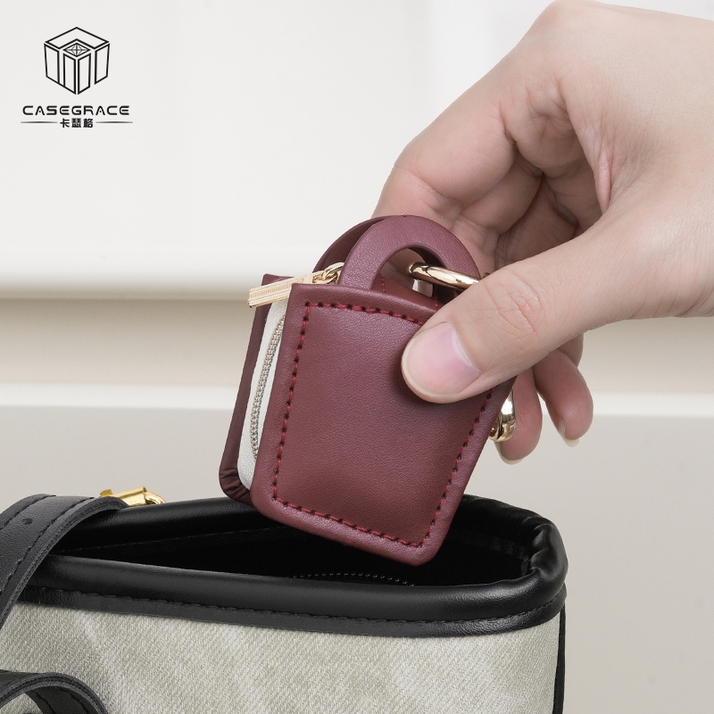 Casegrace Hộp Trang Sức Du Lịch Có Khóa Kéo, Lưu Trữ Nhẫn, Bông Tai, Vòng Cổ, Tặng Kèm Khóa