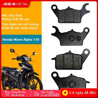 Seametal Má Phanh Xe Máy Phía Trước Phía Sau Đĩa Phanh Má Xe Đạp Điện Caliper Honda Click 125i Wave 110i Beat