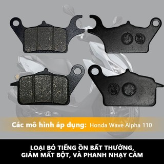 Seametal Má Phanh Xe Máy Phía Trước Phía Sau Đĩa Phanh Má Xe Đạp Điện Caliper Honda Click 125i Wave 110i Beat
