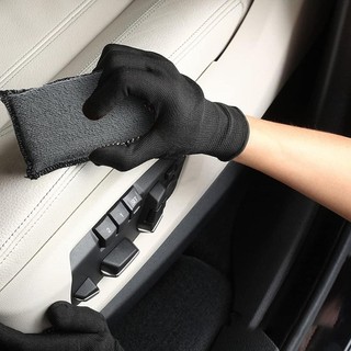 Seametal 3 Chiếc Rửa Xe Bọt Biển Khối Mềm Hai Mặt Microfiber Chà Bọt Biển Dụng Cụ Làm Sạch Ô Tô