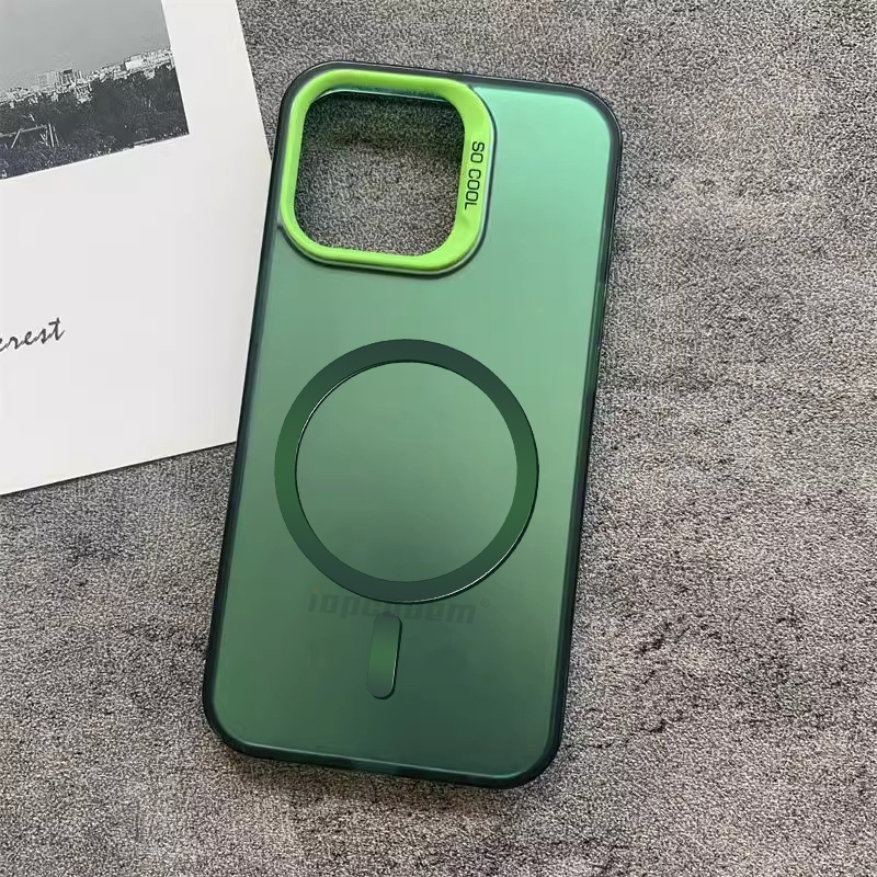 Ốp điện thoại siêu từ tính sạc không dây Xiaomi Mi 11 Lite 12T 13T 14 14T 15T Pro 4G 5G Vỏ lăng kính phát sáng màu chống rơi