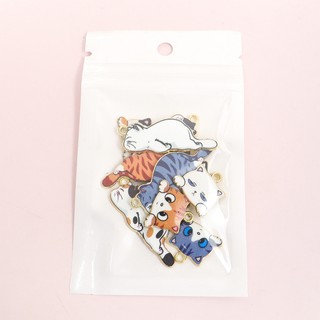 10 Chiếc Dễ Thương Nằm Mèo Meow People Series Men Charms, Vòng Cổ Vòng Tay Bông Tai Móc Khóa Và Túi & Tai Nghe Phụ Kiện DIY Lazy Kitten Mặt Dây Chuyền - Món Quà Hoàn Hảo Cho Người Yêu Mèo