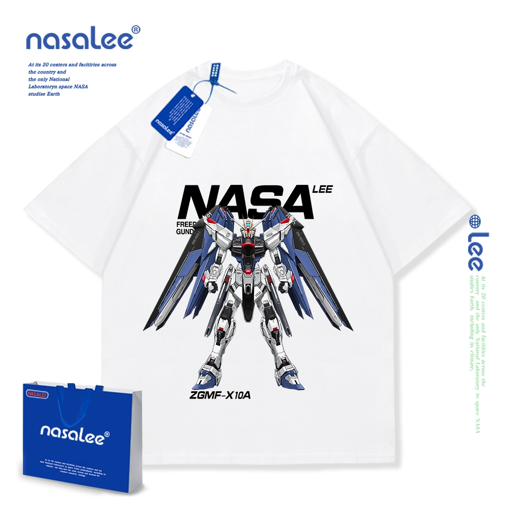 Nasa Pure Cotton Tay Ngắn 2025 Phong Cách Mới Trẻ Em Tay Ngắn Mềm Mại Thoải Mái Thời Trang Dễ Thương