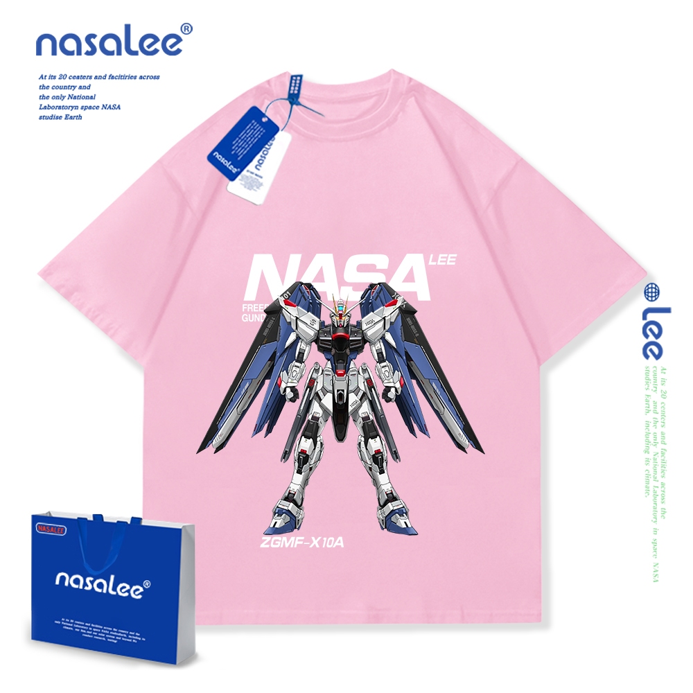 Nasa Pure Cotton Tay Ngắn 2025 Phong Cách Mới Trẻ Em Tay Ngắn Mềm Mại Thoải Mái Thời Trang Dễ Thương
