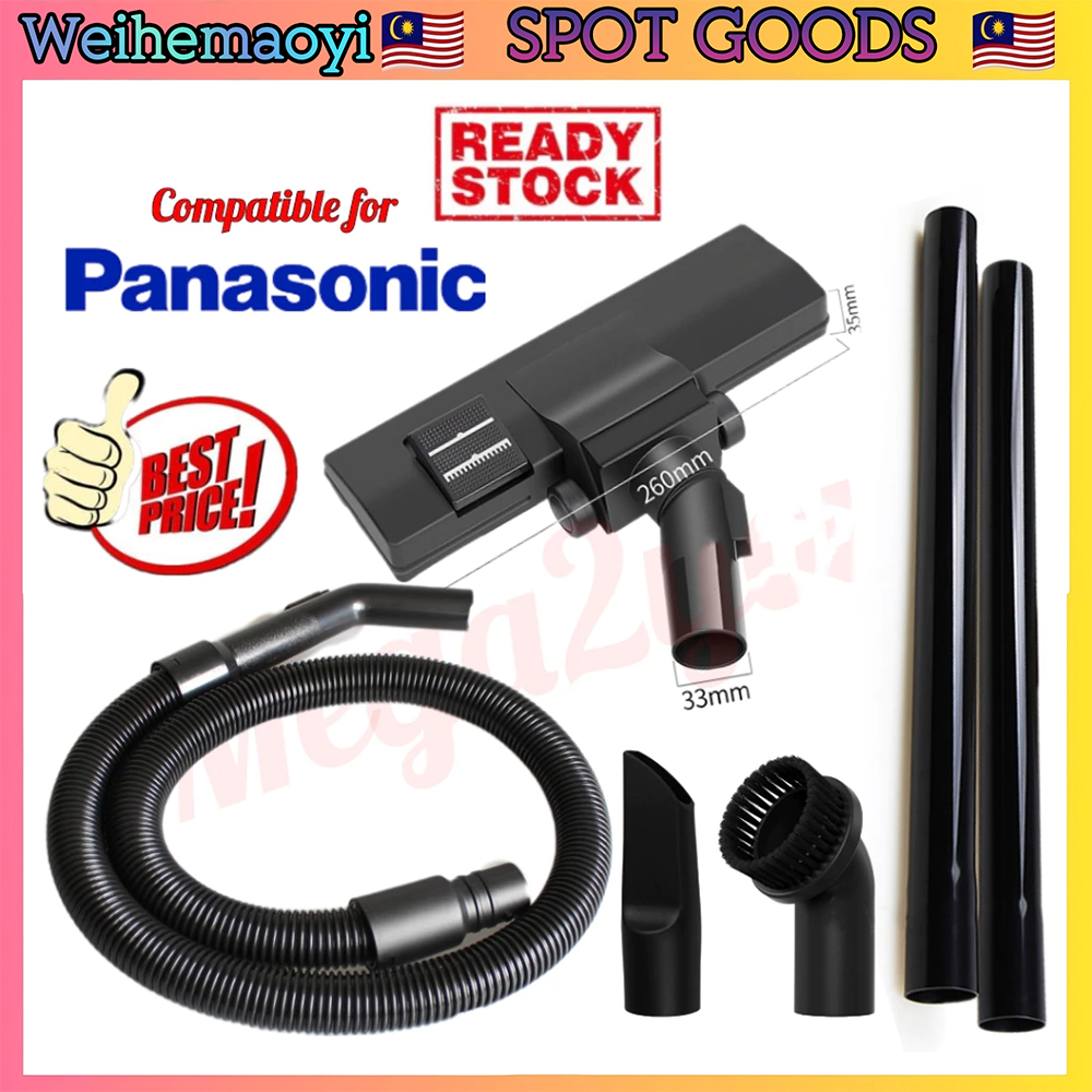 Thay Thế Cho Máy Hút Bụi Panasonic Ống Nối Dài Paip Tiub Ống Đầu Bàn Chải MC-2700 MC-4850 MC-CG370 MC-CG371