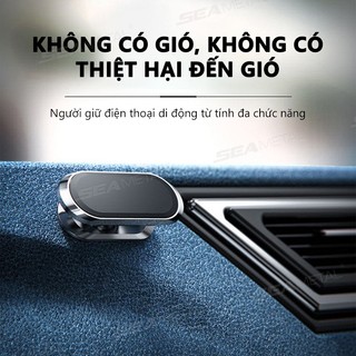 Giá đỡ điện thoại ô tô SEAMETAL Giá đỡ điện thoại di động tự động Giá đỡ điện thoại di động Xoay 360 độ Hỗ trợ mạnh mẽ