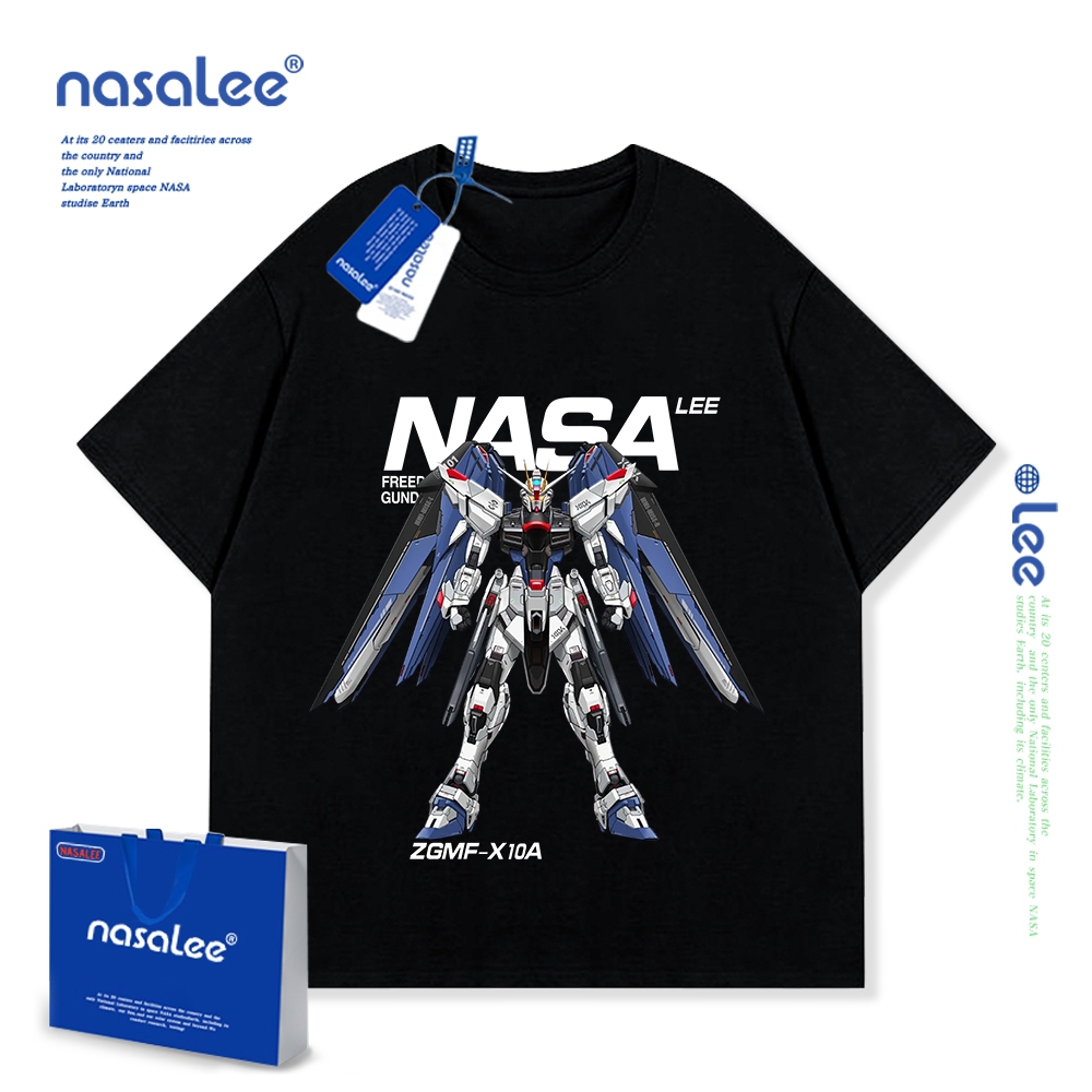 Nasa Pure Cotton Tay Ngắn 2025 Phong Cách Mới Trẻ Em Tay Ngắn Mềm Mại Thoải Mái Thời Trang Dễ Thương
