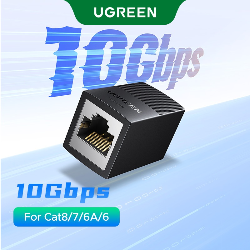 Đầu nối Ethernet RJ45 UGREEN 10Gbps cho Cat 8 / 7 / 6A / 6 / 5E / 5 Cáp ...
