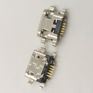 10-100 Cái Đầu Nối Usb Cắm Cho Samsung A10S A107 M15 M16 Motorola Moto E6 XT2005 E5 Play Go XT1921 E5Play Đế Sạc Cổng Galaxy Sạc Jack Liên Hệ