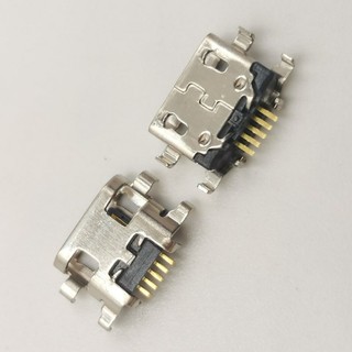 10-100 Cái Đầu Nối Usb Cắm Cho Samsung A10S A107 M15 M16 Motorola Moto E6 XT2005 E5 Play Go XT1921 E5Play Đế Sạc Cổng Galaxy Sạc Jack Liên Hệ