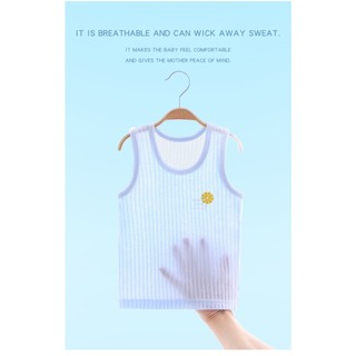 NuyoNowo Kids Mùa hè Breathable Cotton Vest