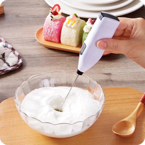 Máy đánh trứng cầm tay mới nhất, máy khuấy cà phê, máy tạo bọt, chạy bằng pin, tiện lợi cho chuyến dã ngoại