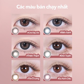 Ảnh Kính áp tròng 6 tháng moody, mẫu mã đa dạng, lên màu chuẩn, có độ cận 0-7, độ giãn tròng 14.0 – 14.5mm 2