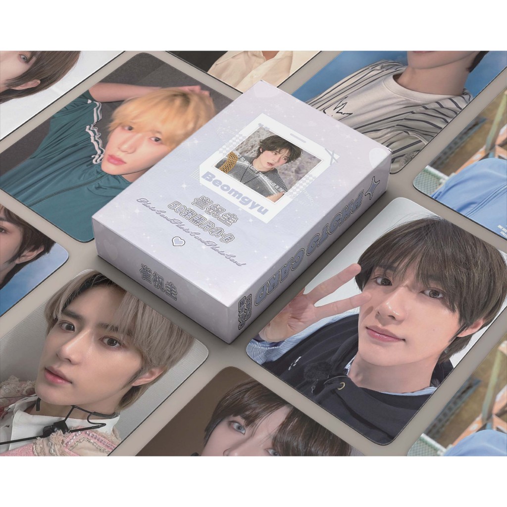 Set 50 Tấm Thẻ In Hình Nhóm Nhạc Exo