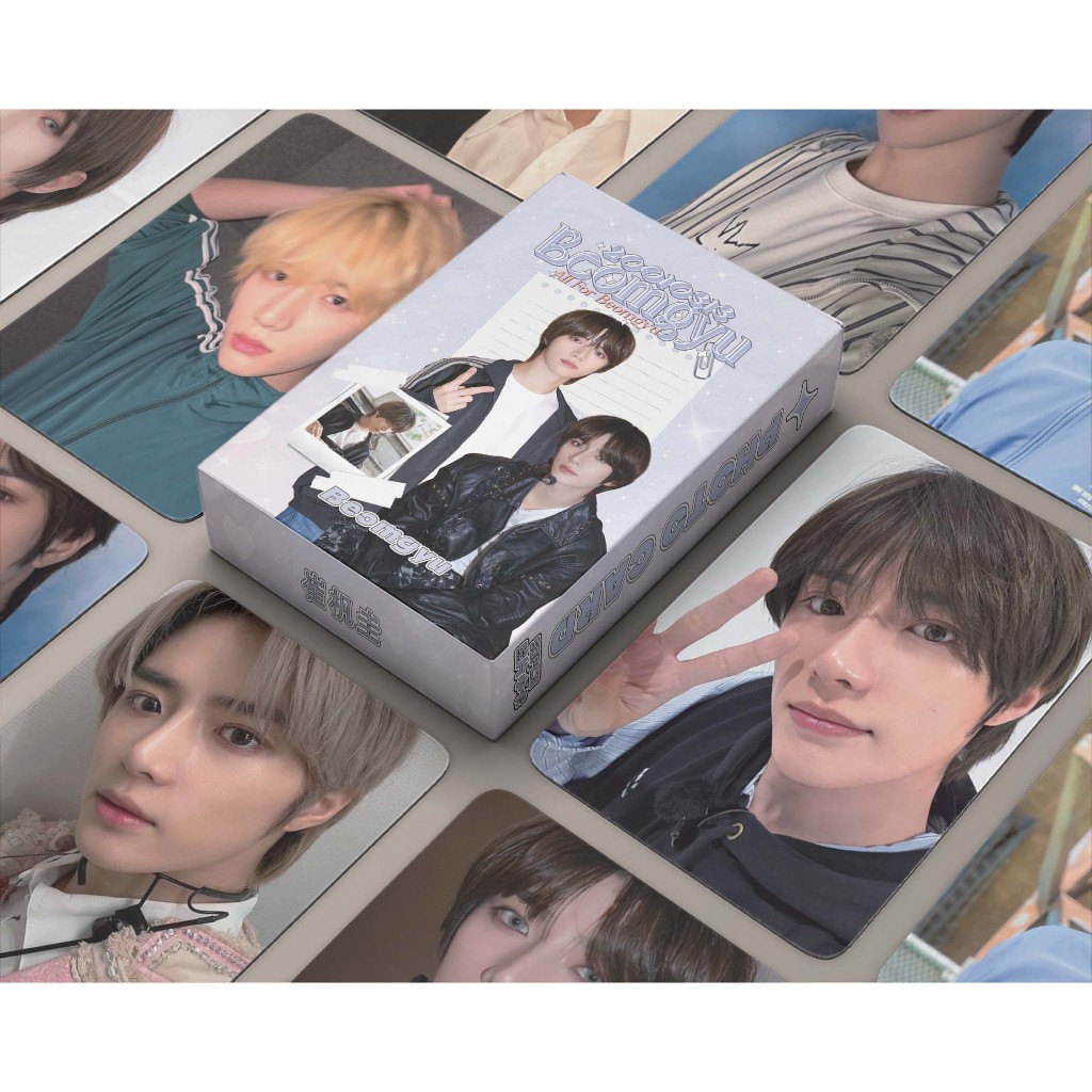 Set 50 Tấm Thẻ In Hình Nhóm Nhạc Exo