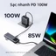 【4K@60Hz 】Hub USB-C 6 trong 1 UGREEN Uno có cổng dữ liệu USB-C & USB-A 10Gbps, HDMI 4K@60Hz cho MacBook Pro/Air, iPad Pro, Surface, XPS, Thinkpad, v.v.