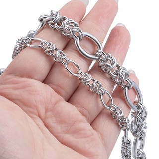 Thép không gỉ Mịn Handmade Khóa Chuỗi Trang Sức DIY Vòng Cổ Vòng Tay Phụ Kiện
