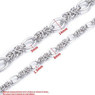 Thép không gỉ Mịn Handmade Khóa Chuỗi Trang Sức DIY Vòng Cổ Vòng Tay Phụ Kiện