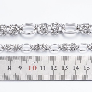 Thép không gỉ Mịn Handmade Khóa Chuỗi Trang Sức DIY Vòng Cổ Vòng Tay Phụ Kiện