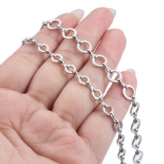 Thép không gỉ Mịn Vòng Tròn Dây Xích Trang Sức Tự Làm Vòng Cổ Vòng Tay Phụ Kiện Chất Liệu