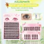 Kiligmatata Lông Mi Giả 3D Cong Tự Nhiên 8-14mm C+ Chất lượng cao tái sử dụng