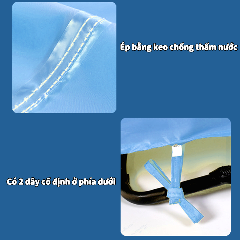 【Vải Oxford cao cấp Bạt phủ xe máy 】Bảo vệ chống xói mòn mưa và ánh nắng mặt trời，Bạt Trùm Xe Máy/ Bạt Che Xe Máy điện  - Túi giao hàng