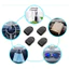 4 Xe Ô Tô Mini Móc Dính Cho Cáp USB Tai Nghe Lưu Trữ Chìa Khóa Tự Dính Móc Treo Tường Móc Treo Tự Động Dây Kẹp