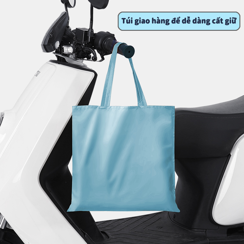 【Vải Oxford cao cấp Bạt phủ xe máy 】Bảo vệ chống xói mòn mưa và ánh nắng mặt trời，Bạt Trùm Xe Máy/ Bạt Che Xe Máy điện  - Túi giao hàng
