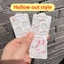 Phong Cách Rỗng Hoạt Hình Bảo Vệ Ống Kính Thích Hợp Cho iPhone 16ProMax Ống Kính Miếng Dán iphone15Pro Điện Thoại Di Động Acrylic Ống Kính Bảo Vệ Phim Thích Hợp Cho 13mini 13 14 15
