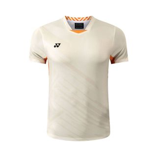 2025 Mới Yonex Quần Áo Cầu Lông Nam Nữ Tay Ngắn Sấy Tốc Độ Quần Áo Thể Thao Thanh Niên Thi Đấu Quần Áo Tập Luyện Quần Áo