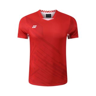 2025 Mới Yonex Quần Áo Cầu Lông Nam Nữ Tay Ngắn Sấy Tốc Độ Quần Áo Thể Thao Thanh Niên Thi Đấu Quần Áo Tập Luyện Quần Áo