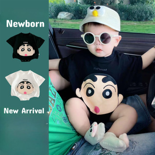 Quần áo trẻ em bút chì màu nhỏ mới in hình tam giác bé ha quần áo cotton nguyên chất in hình dễ thương đồ ngủ cho bé phù hợp với
