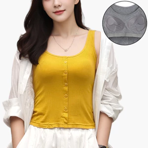 Áo Modal Vest Nữ Sling Có Miếng Lót Ngực