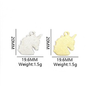 10 chiếc Quyến rũ tráng men kỳ lân thanh lịch, Mặt dây chuyền hợp kim dầu nhỏ giọt tạo kiểu động vật may mắn cho dây chuyền thời trang DIY, vòng tay, bông tai và nhiều đồ trang trí treo khác - Quà tặng cho bạn bè