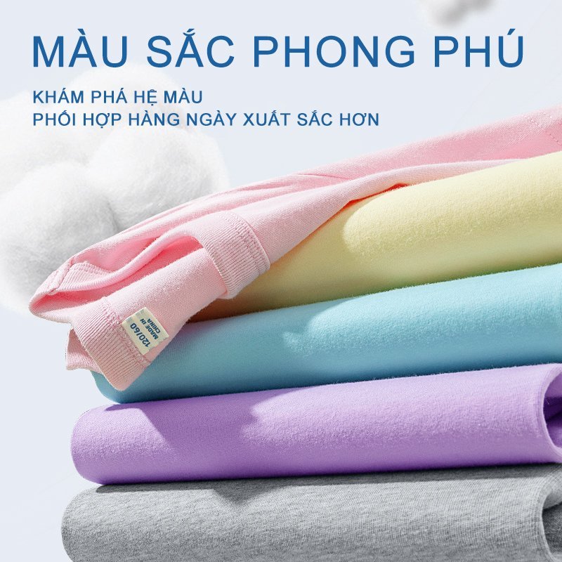 W.G.Q  Áo thun ngắn tay bé trai , vải 100% Cotton, mềm mại thoải mái, có in hình ô tô